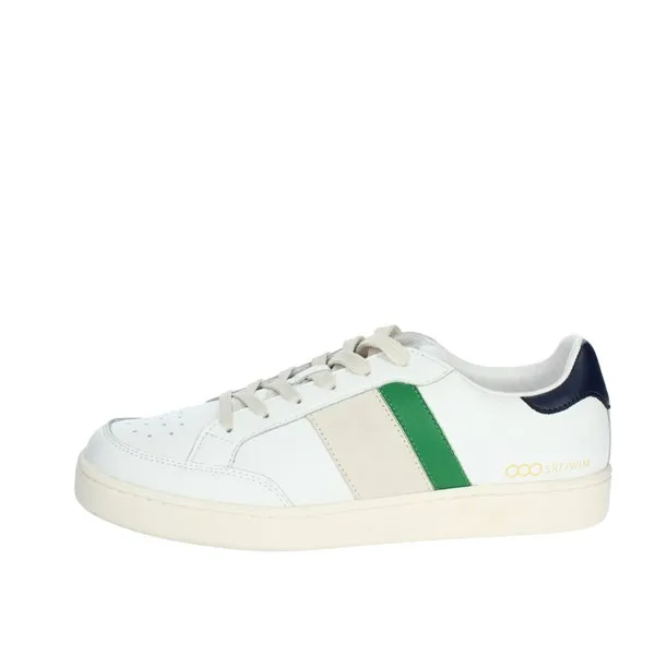 SERAFINI  SNEAKERS BASSA VWIM20 BIANCO/VERDE