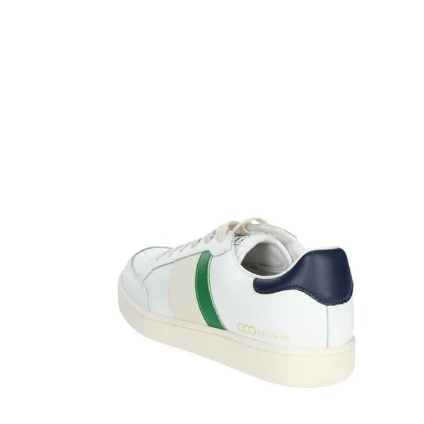 SERAFINI  SNEAKERS BASSA VWIM20 BIANCO/VERDE