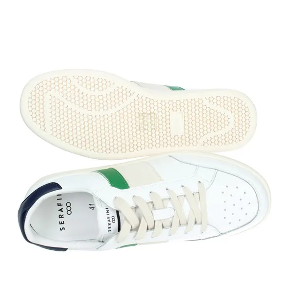 SERAFINI  SNEAKERS BASSA VWIM20 BIANCO/VERDE