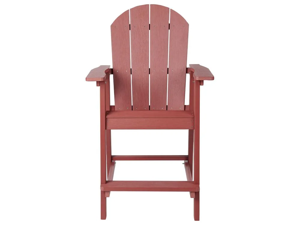 Set bistrot ADIRONDACK Rosso