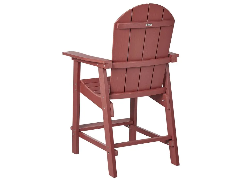 Set bistrot ADIRONDACK Rosso