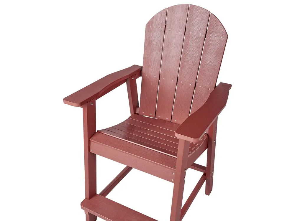 Set bistrot ADIRONDACK Rosso
