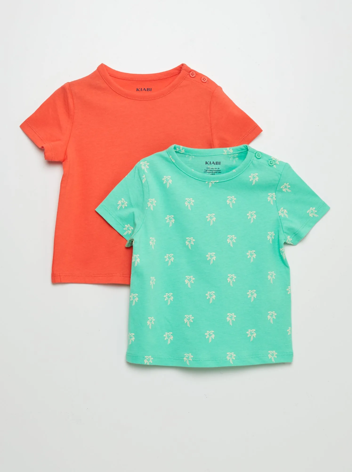 Set di 2 t-shirt - VERDE