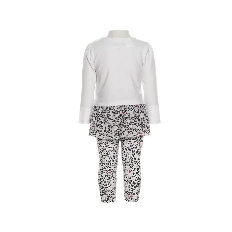 SET LS T-SHIRT+LEGGINGS DA BAMBINA GUESS