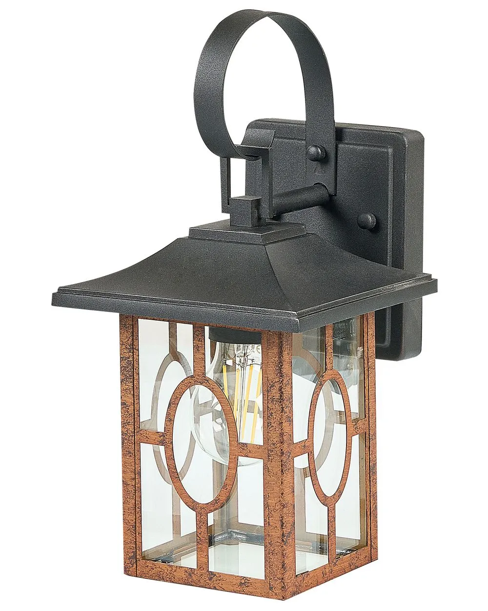 SHAGGIE Outdoor Wall Light Brown