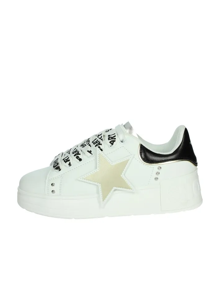 SHOP ART  SNEAKERS BASSA SASS240715 BIANCO/ORO