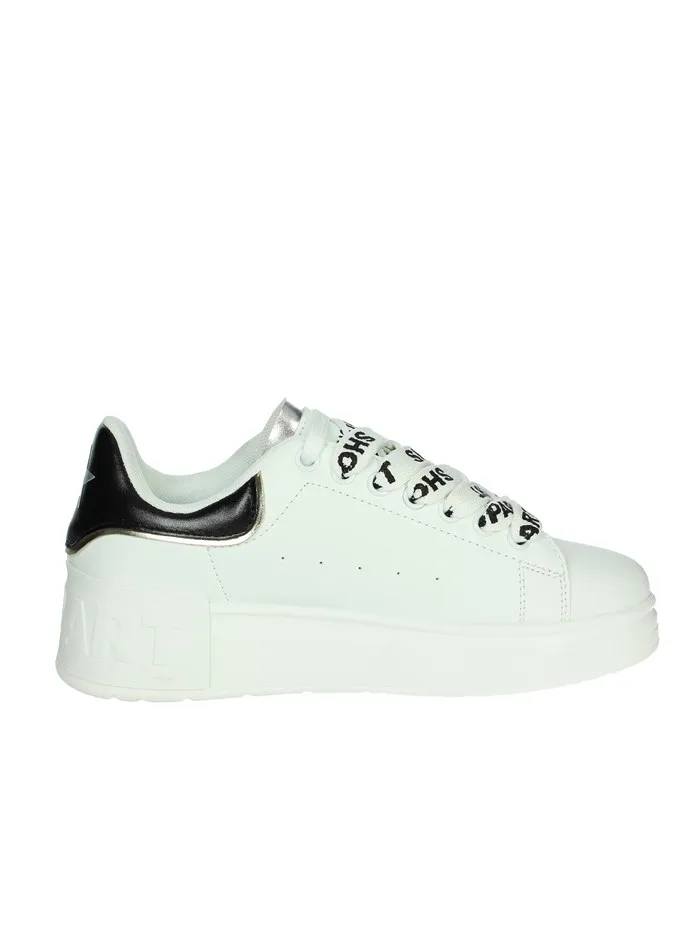 SHOP ART  SNEAKERS BASSA SASS240715 BIANCO/ORO