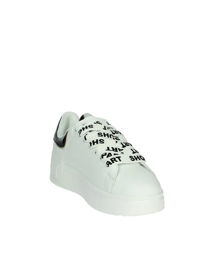 SHOP ART  SNEAKERS BASSA SASS240715 BIANCO/ORO