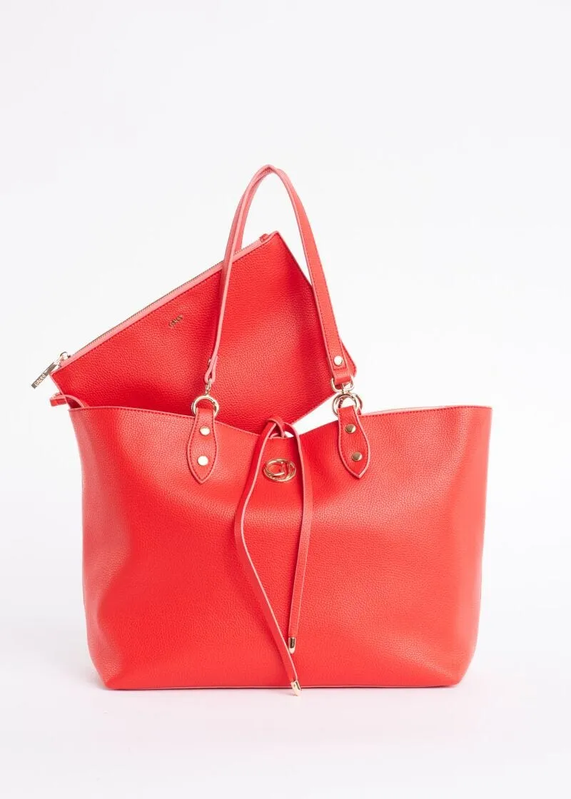 Shopping bag con pochette
