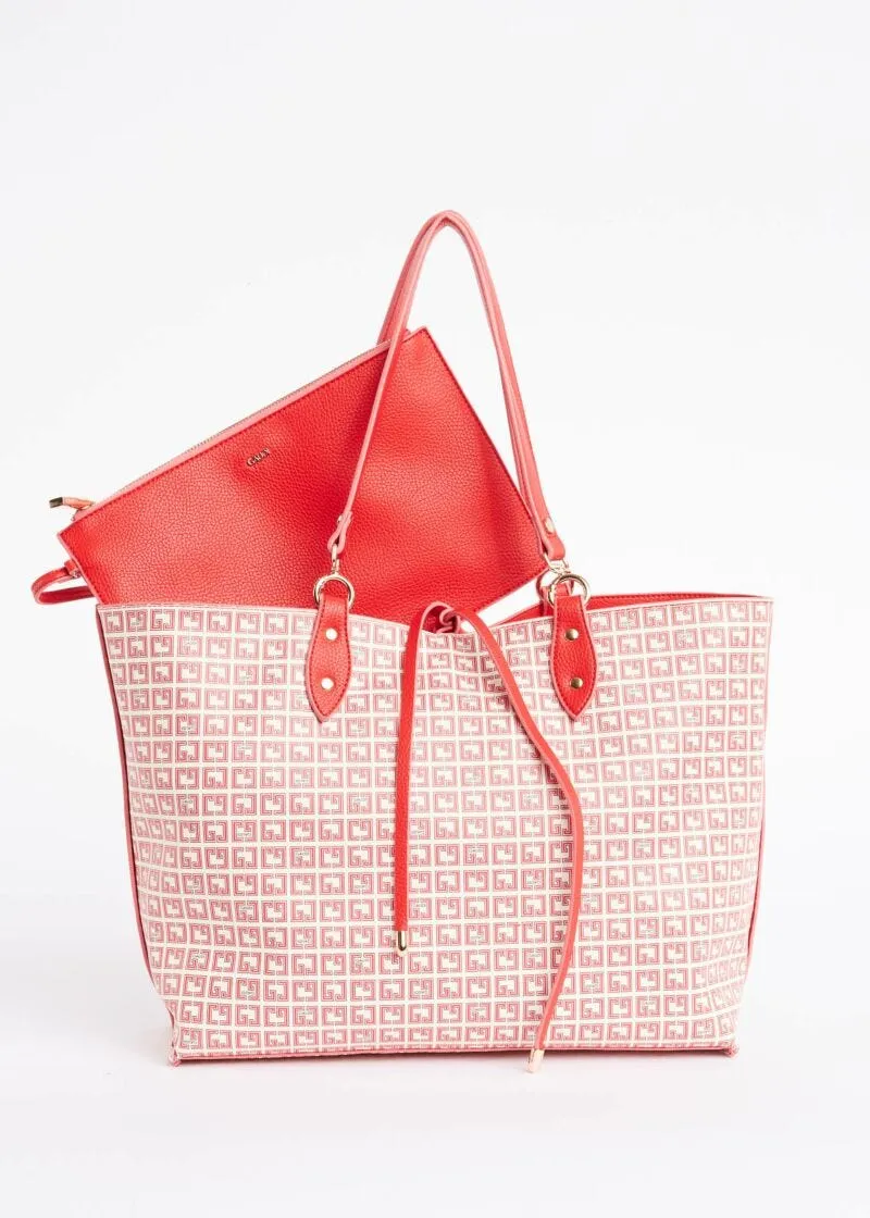Shopping bag con pochette