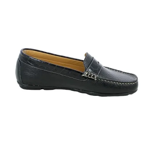 Slight  Mocassino Bottolato Nero 