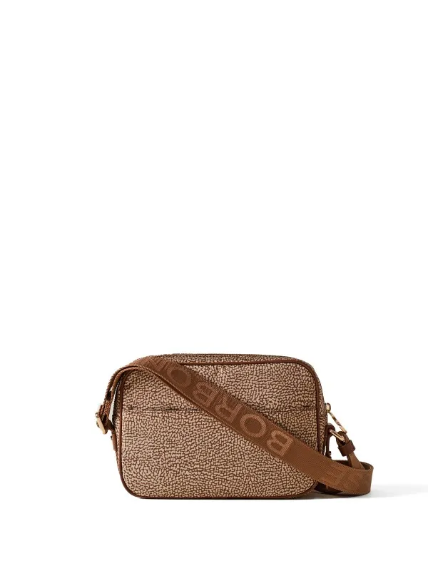 Small shoulder bag in Op fabric