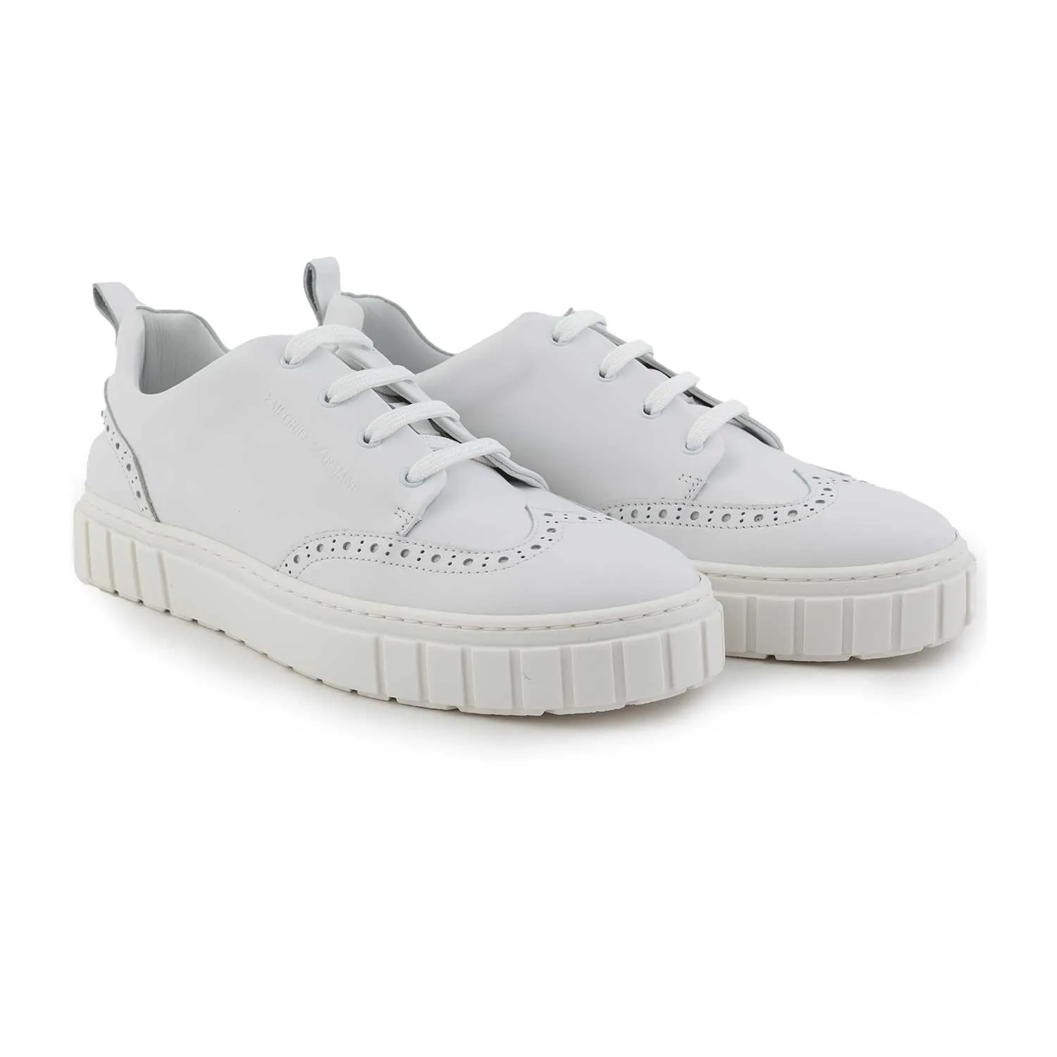 Sneaker Unisex Bianca Coda Di Rondine