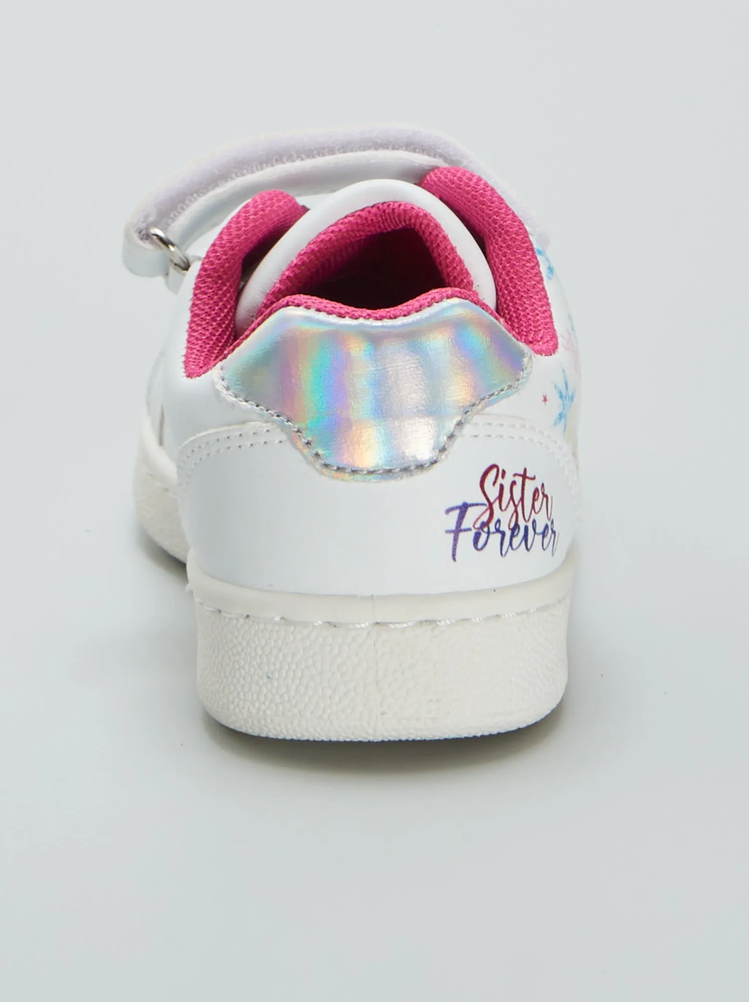 Sneakers con strappi 'Frozen' - bianco