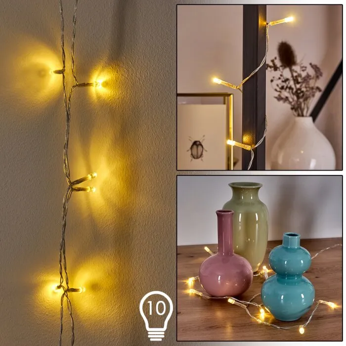 Sondrio Catenaria luminosa LED, 10-Luci
