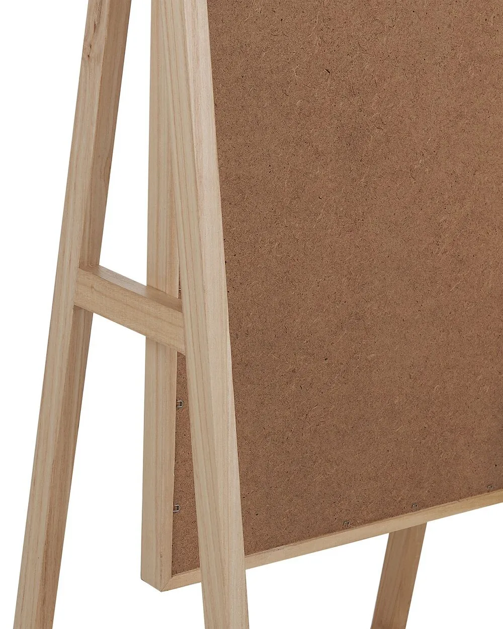 Specchio da parete con ripiano CHAMBERY 170 cm Legno Marrone chiaro