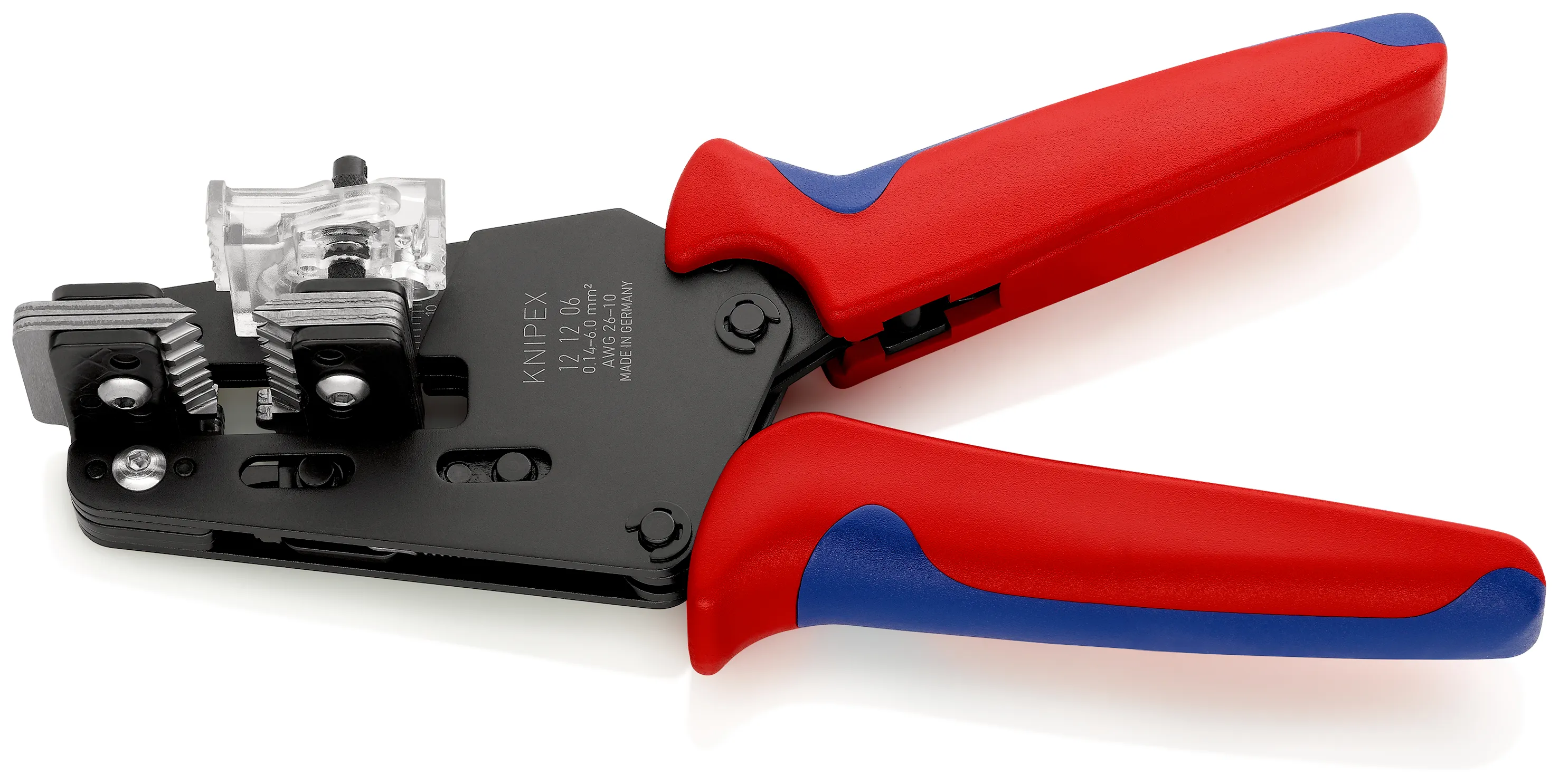 Spelafili di precisione per isolamento Knipex per uso con cavo Multicore, da 2.5 → 10mm²