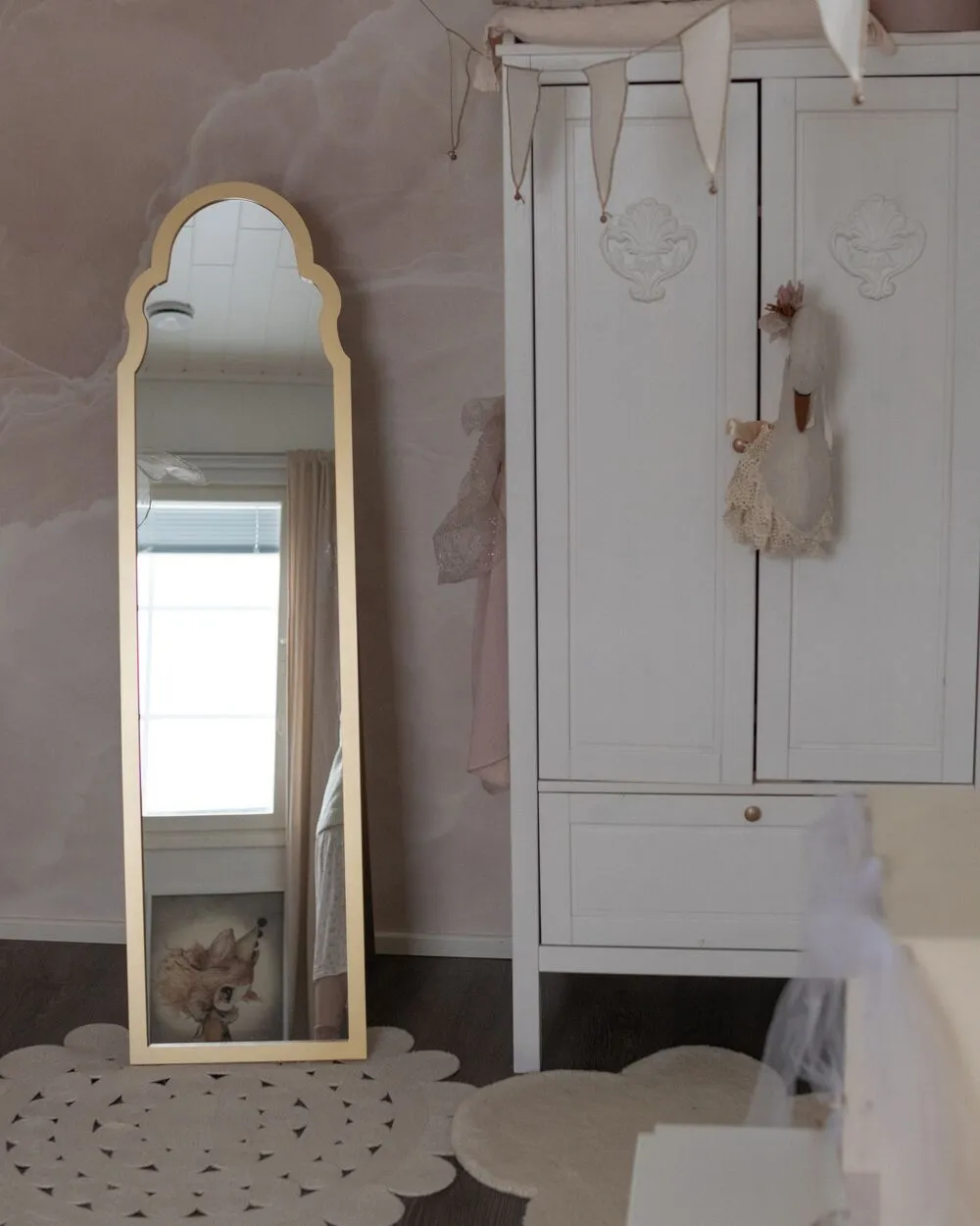 Standing Mirror CHATILLON 150 cm Gold