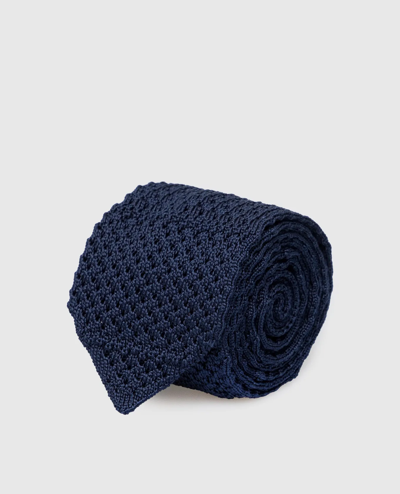 Stefano Ricci Cravatta per bambini in seta blu scuro YCRM2600SETA