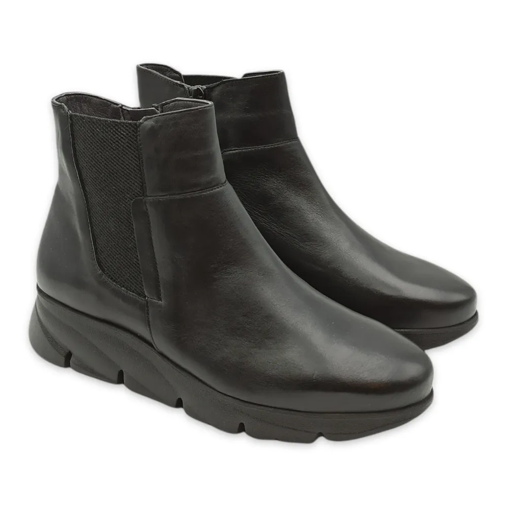 Stivaletti donna in pelle Fluchos F1361 SIERRA NEGRO