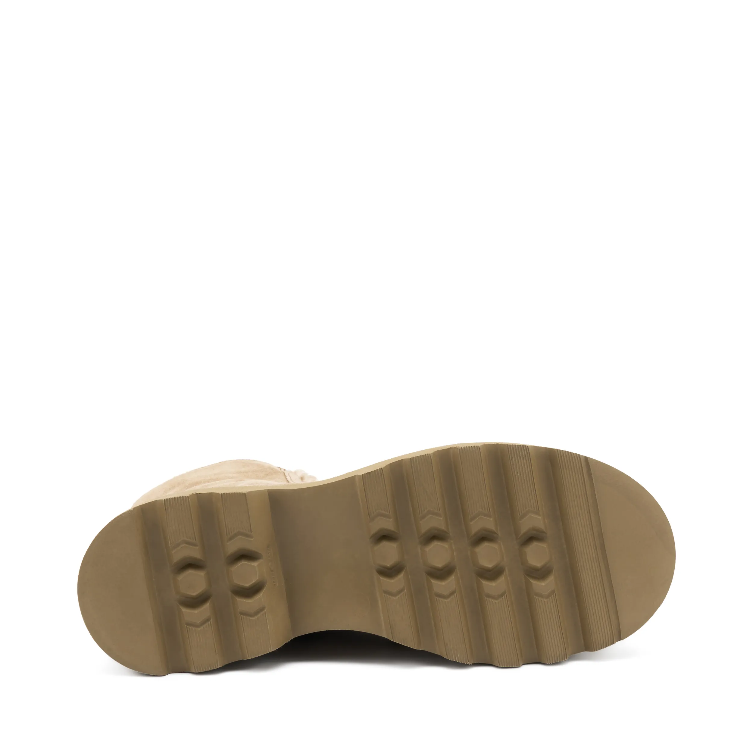 Stivaletto con inserti teddy