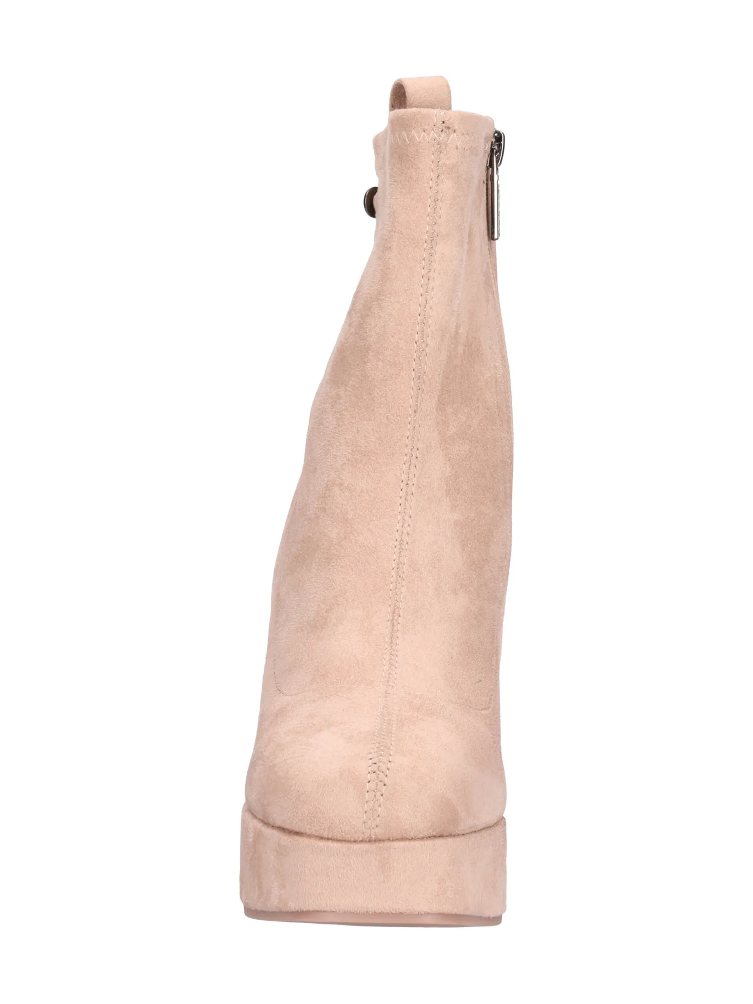 Stivaletto tacco largo Refresh Vegan da donna beige