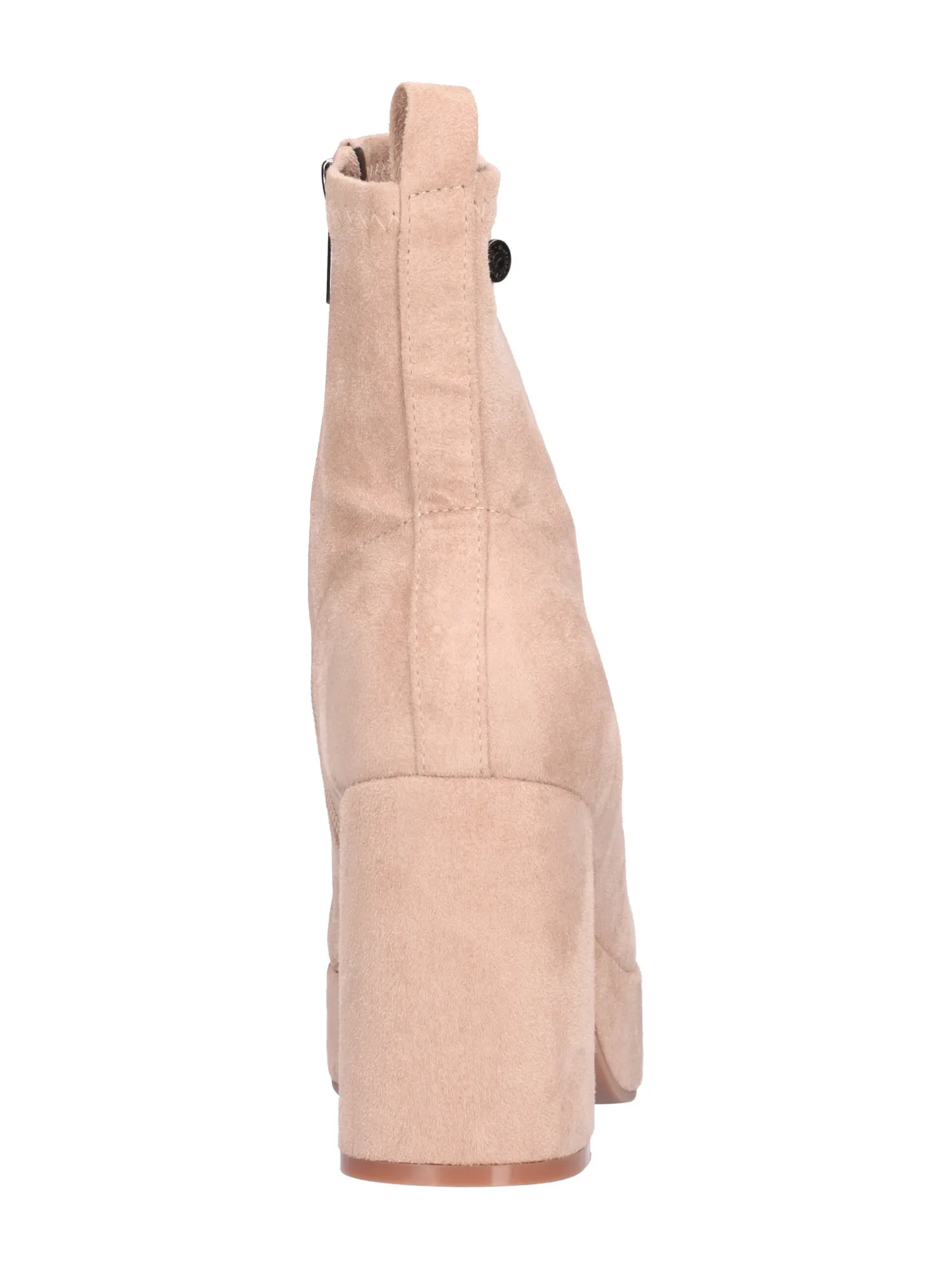 Stivaletto tacco largo Refresh Vegan da donna beige