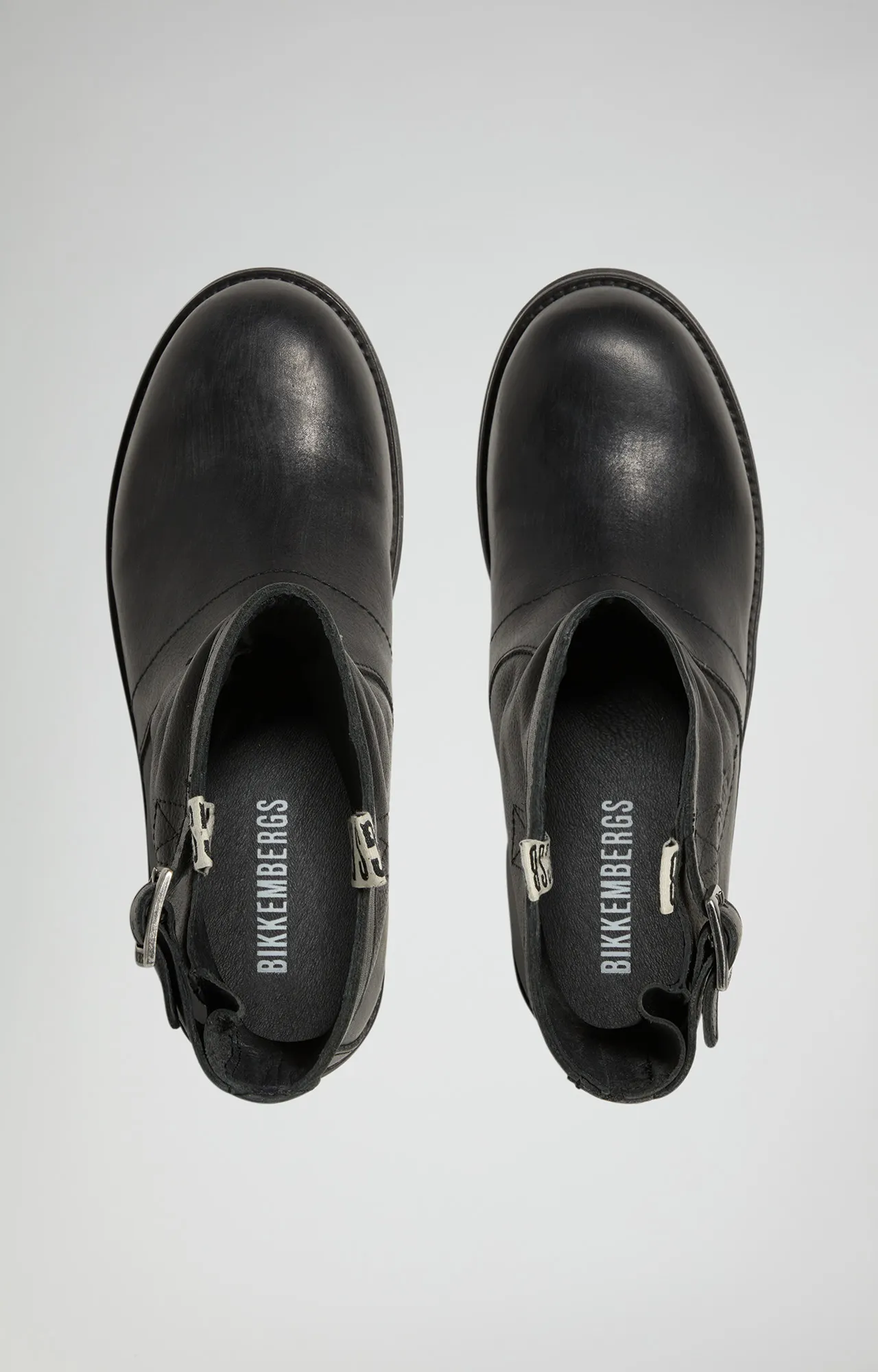 Stivali bassi donna in pelle Vintage