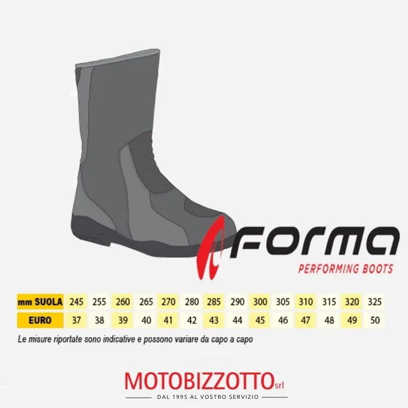 Stivali touring FORMA Nero Black
