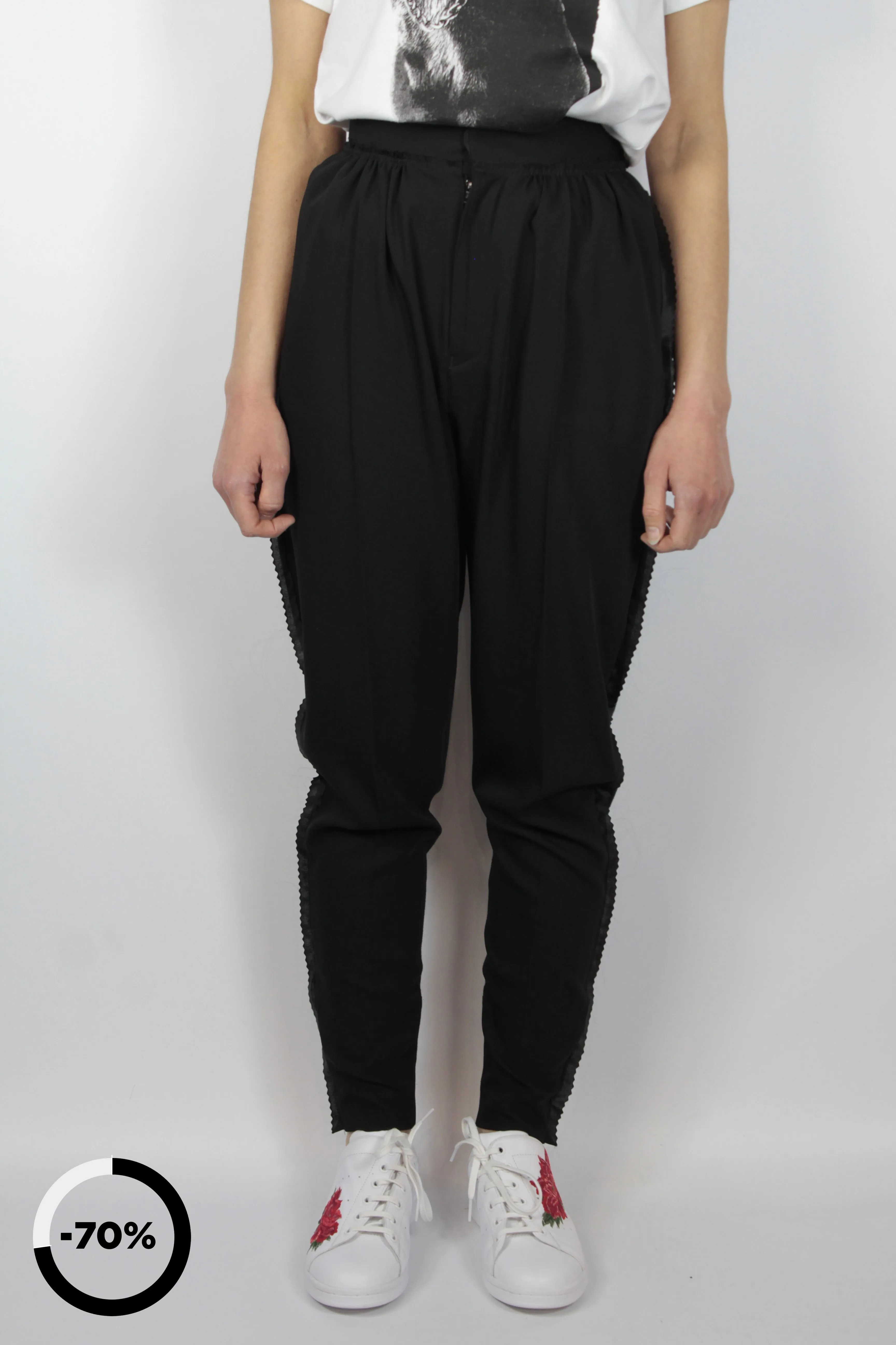   Straight Stretch Pants 