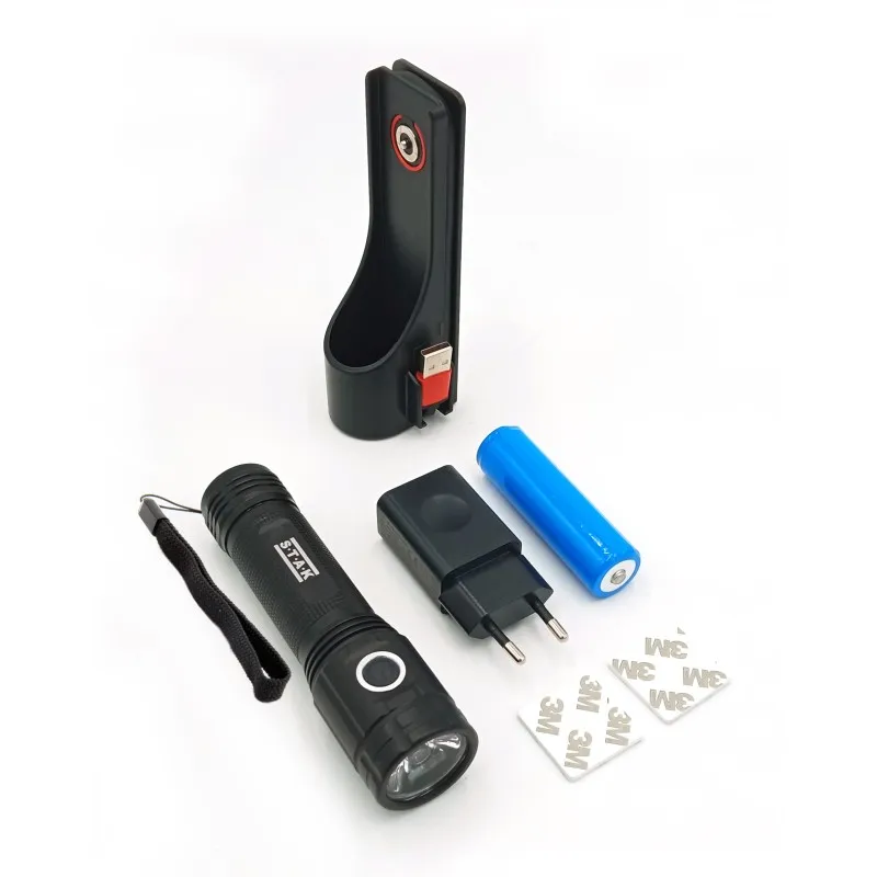 STURM: Torcia LED 20W anti black-out con base di carica ad induzione