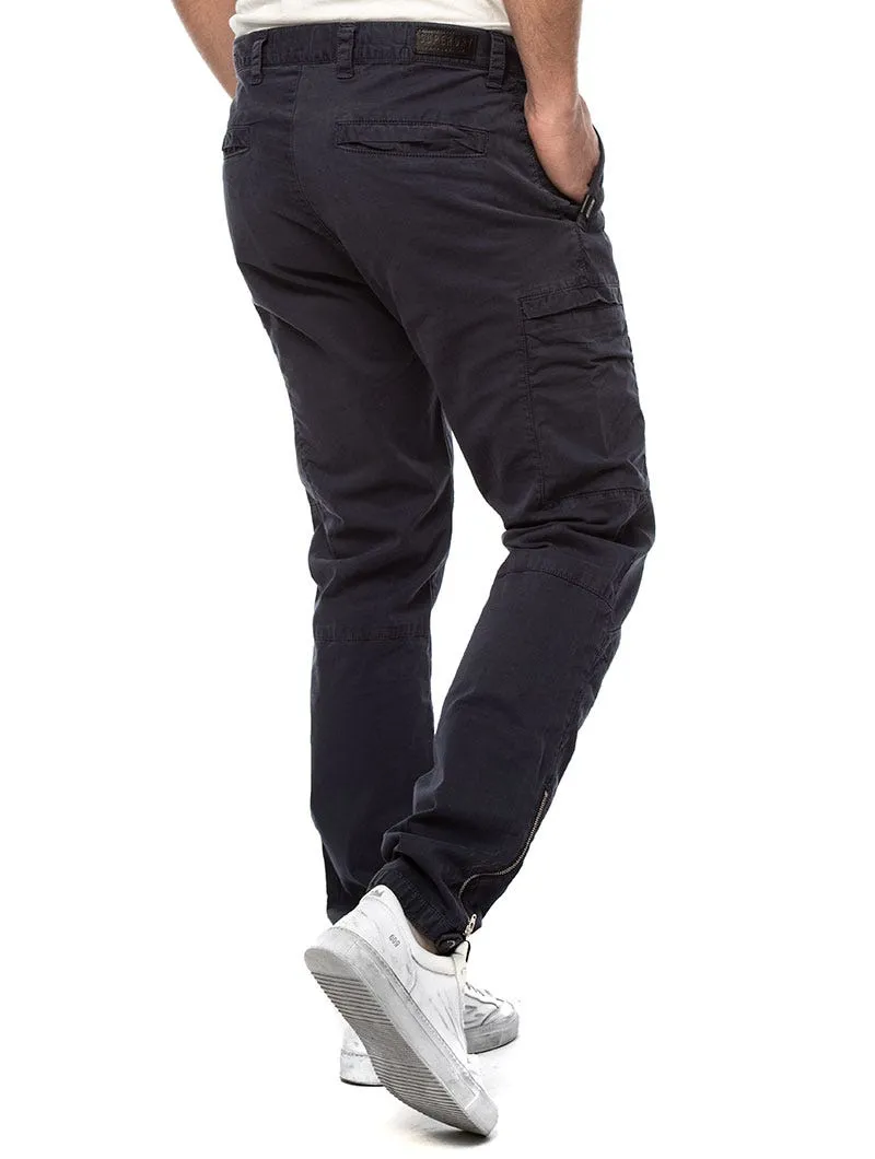 SURPLUS GOODS AVIATOR  PANTALONI BLU
