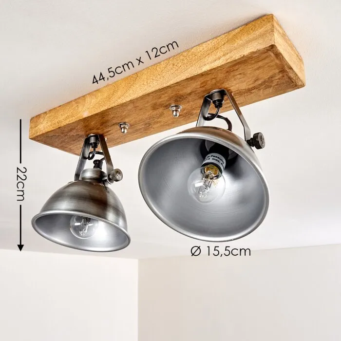 Svanfolk Plafoniera Legno chiaro, 2-Luci