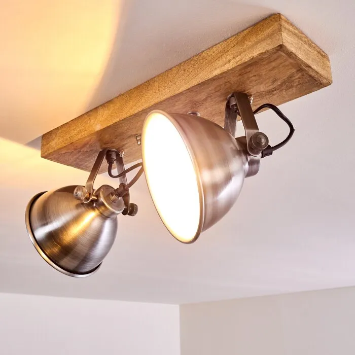 Svanfolk Plafoniera Legno chiaro, 2-Luci