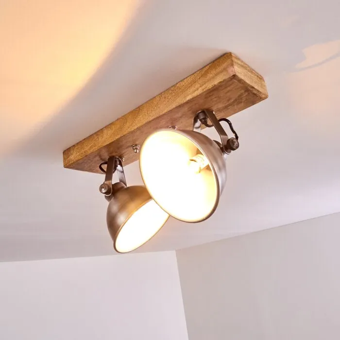 Svanfolk Plafoniera Legno chiaro, 2-Luci