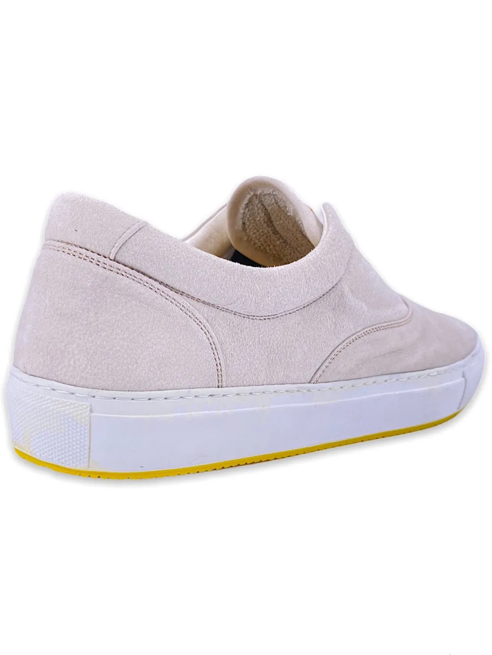 Svevo sneaker slip on suede bianco