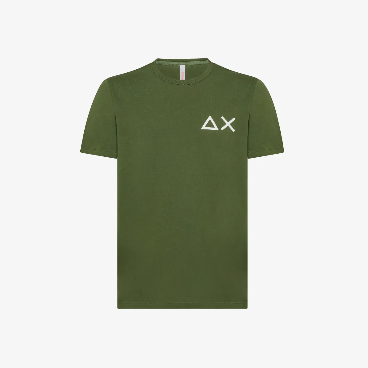 T-SHIRT BIG AX LOGO ON CHEST S/S VERDE SCURO