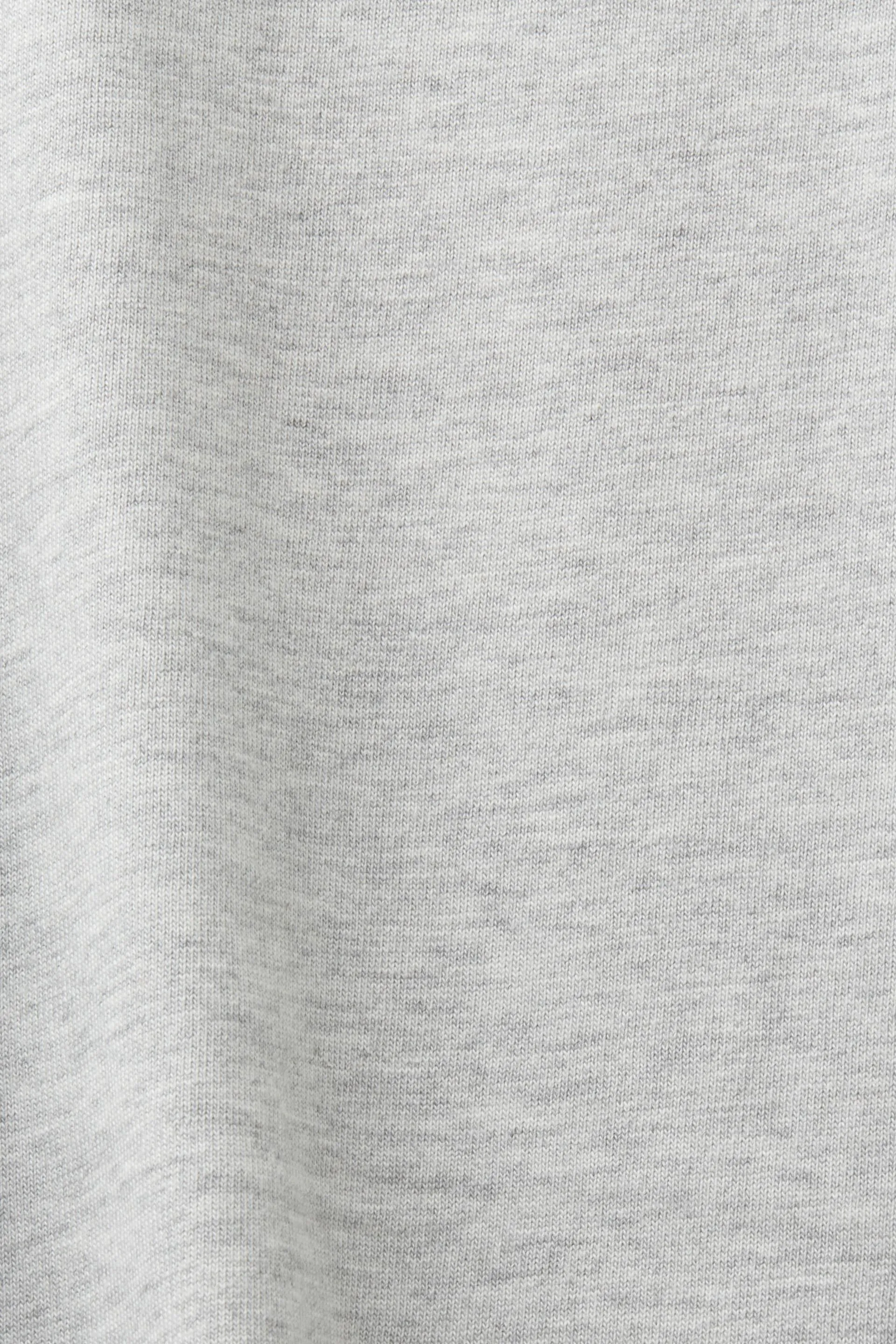 T-shirt in jersey di cotone con coulisse