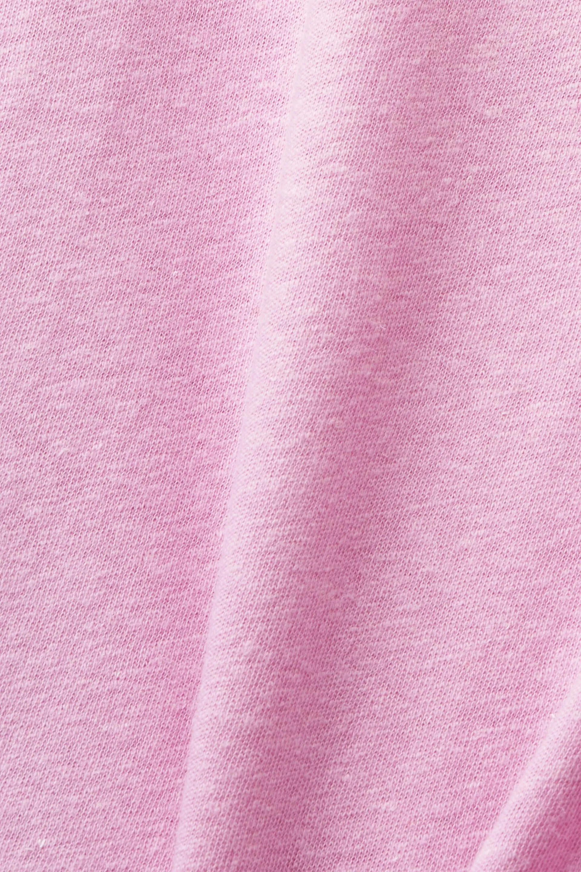 T-shirt in misto lino