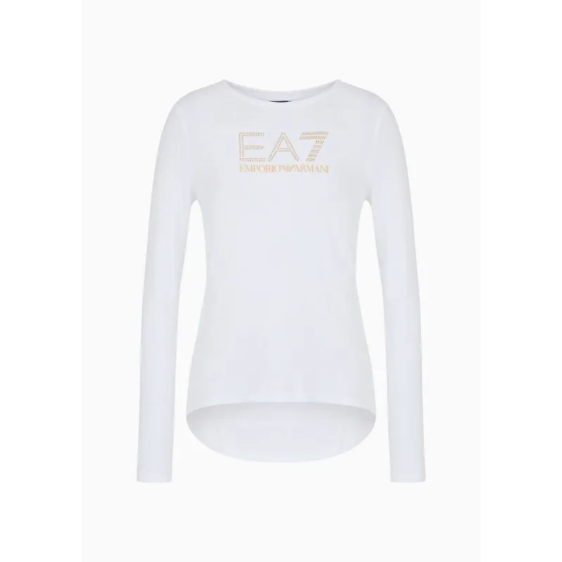 T-SHIRT MANICA LUNGA DA DONNA EMPORIO ARMANI EA7