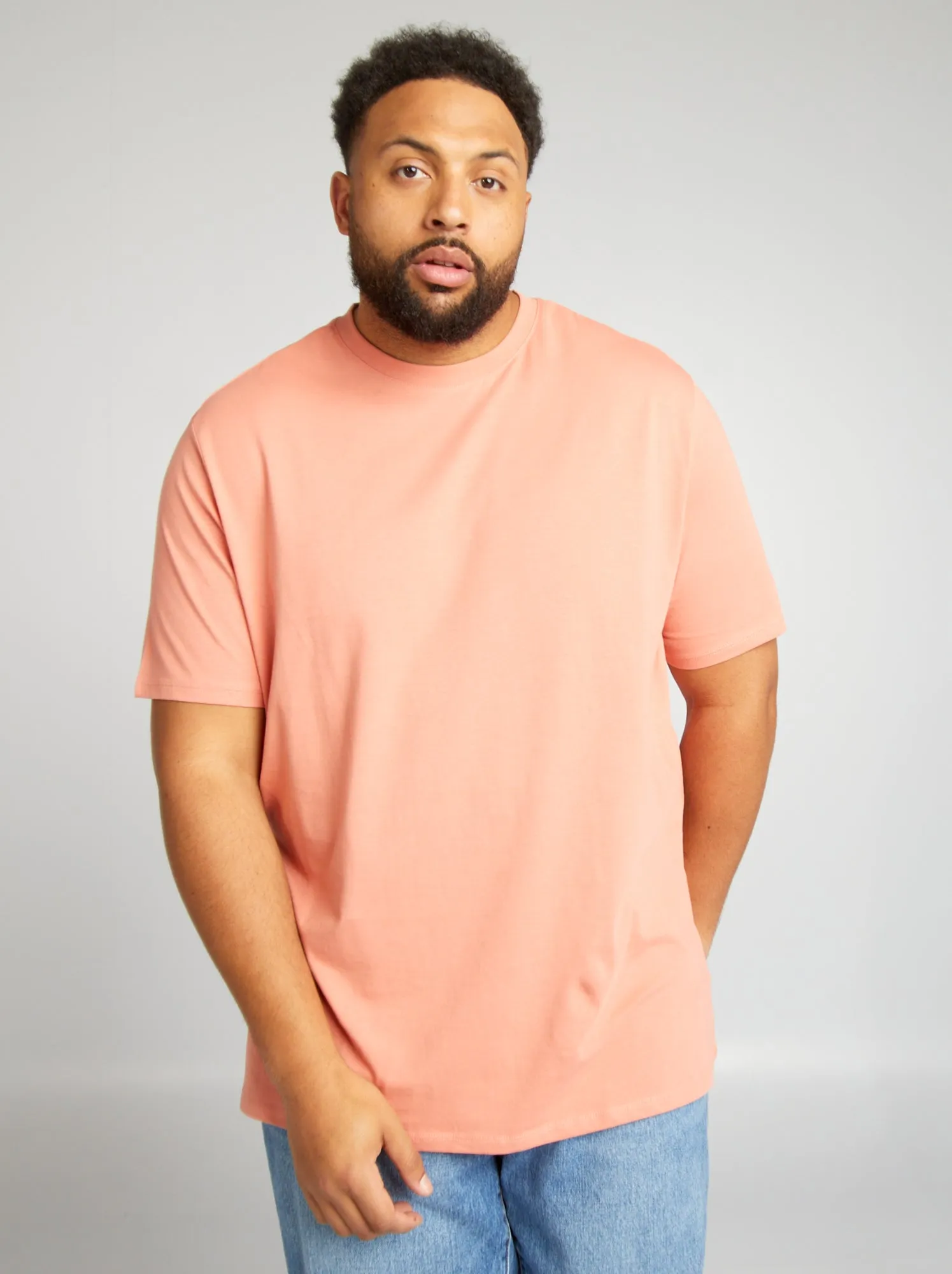 T-shirt puro cotone - ARANCIONE
