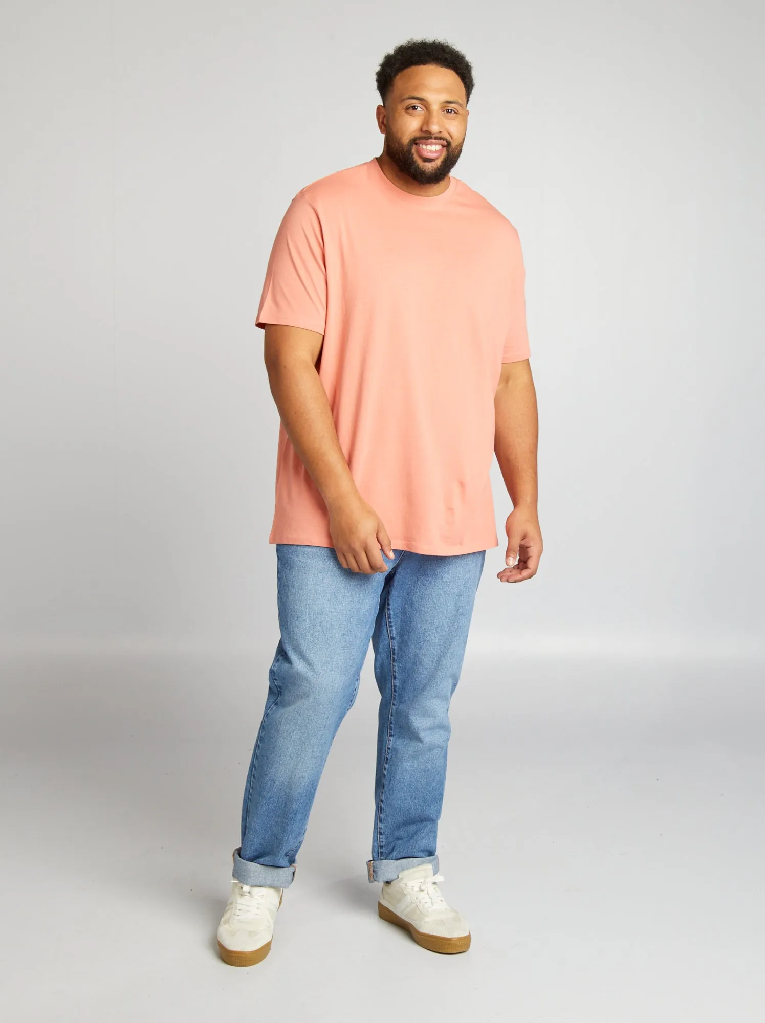 T-shirt puro cotone - ARANCIONE