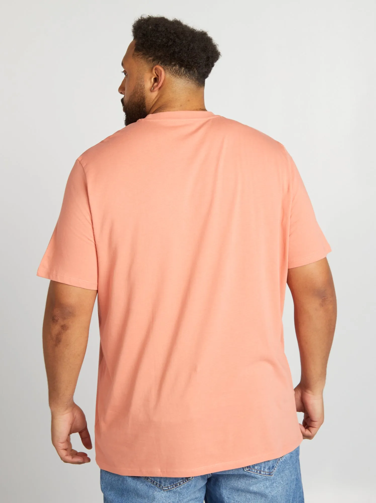 T-shirt puro cotone - ARANCIONE