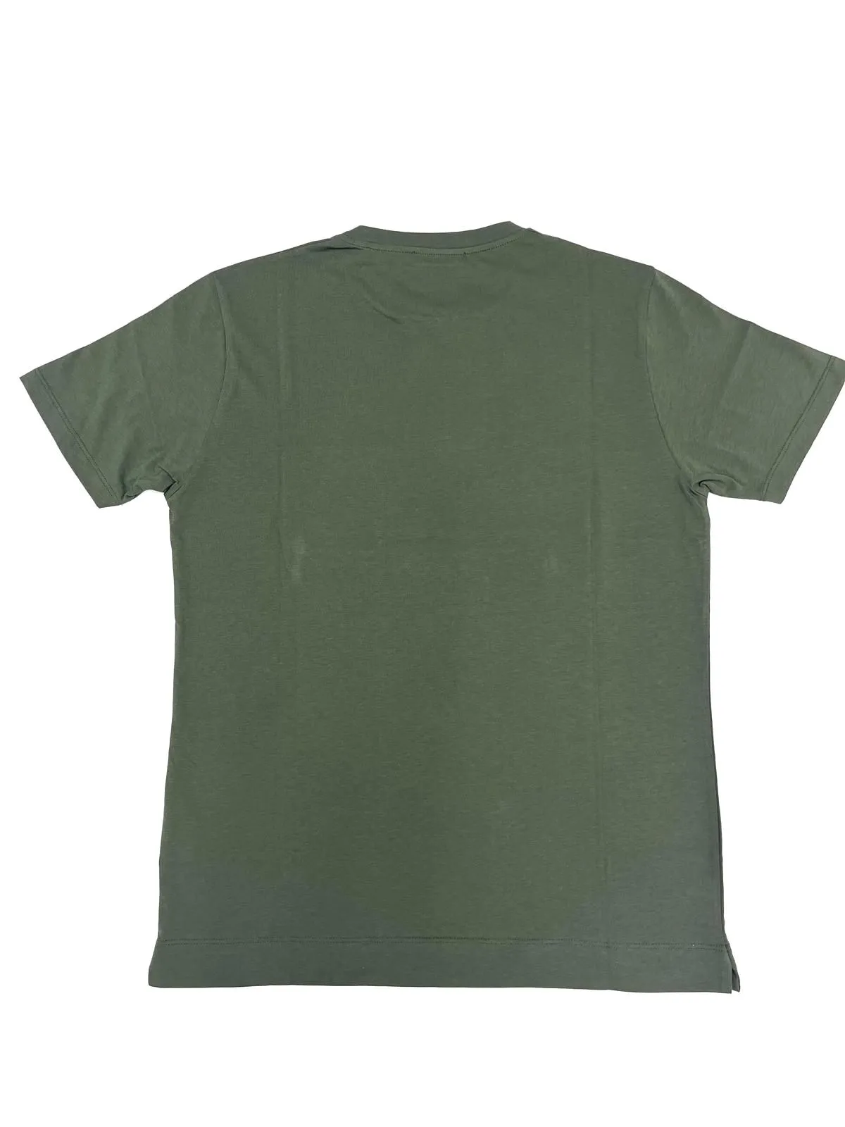 T-SHIRT VERDE IN COTONE
