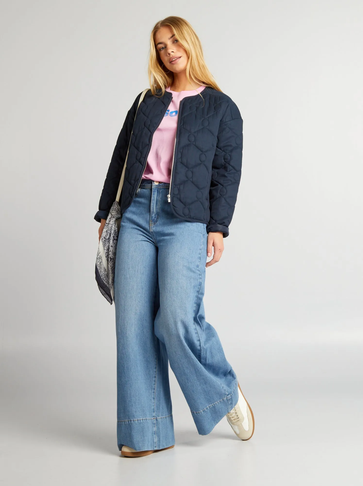 T-shirt  'cuori' - ROSA