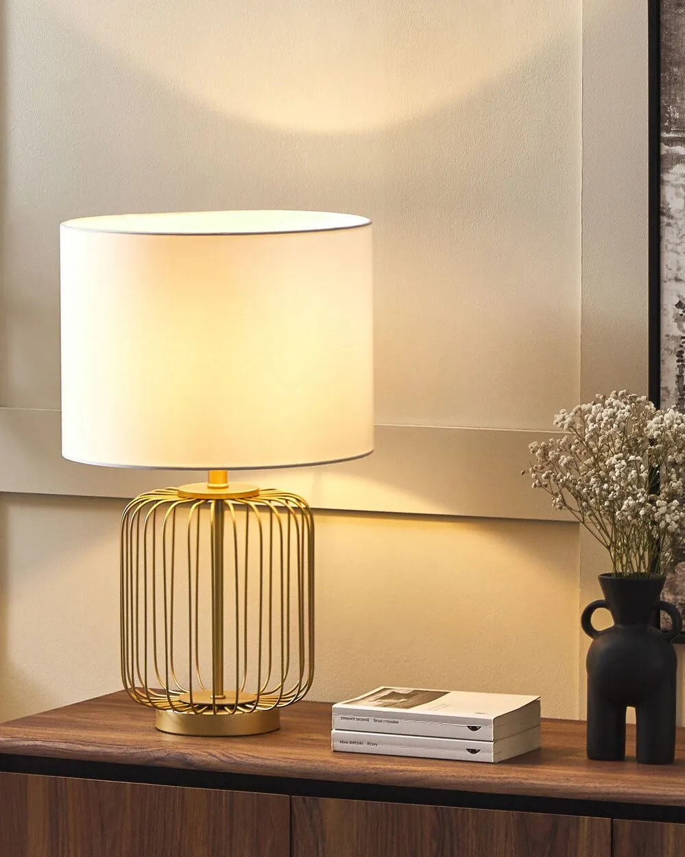 Table Lamp THOUET Metal Gold