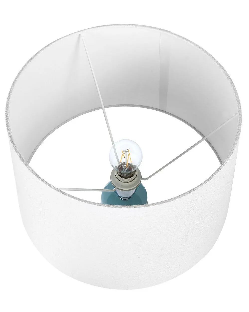 Table Lamp VINCES Ceramic Blue