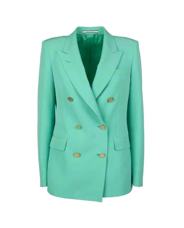 TAGLIATORE Giacca donna doppiopetto verde