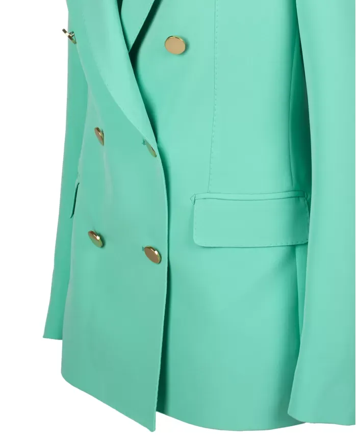 TAGLIATORE Giacca donna doppiopetto verde