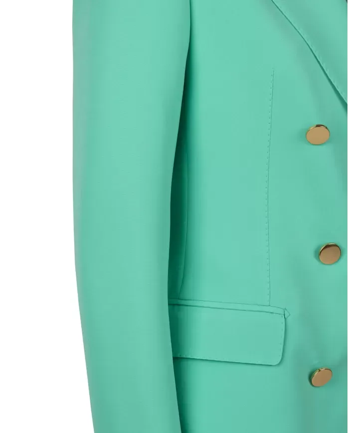 TAGLIATORE Giacca donna doppiopetto verde